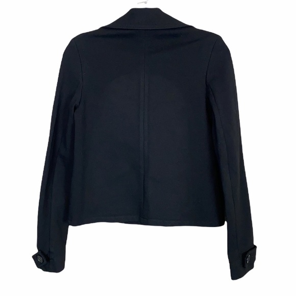 Lacoste Black Blazer Jacket Size 4 - Picture 2 of 10